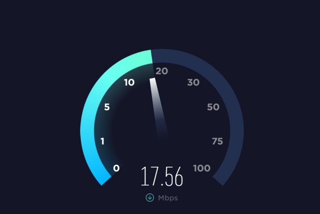 10 gbps into mbps